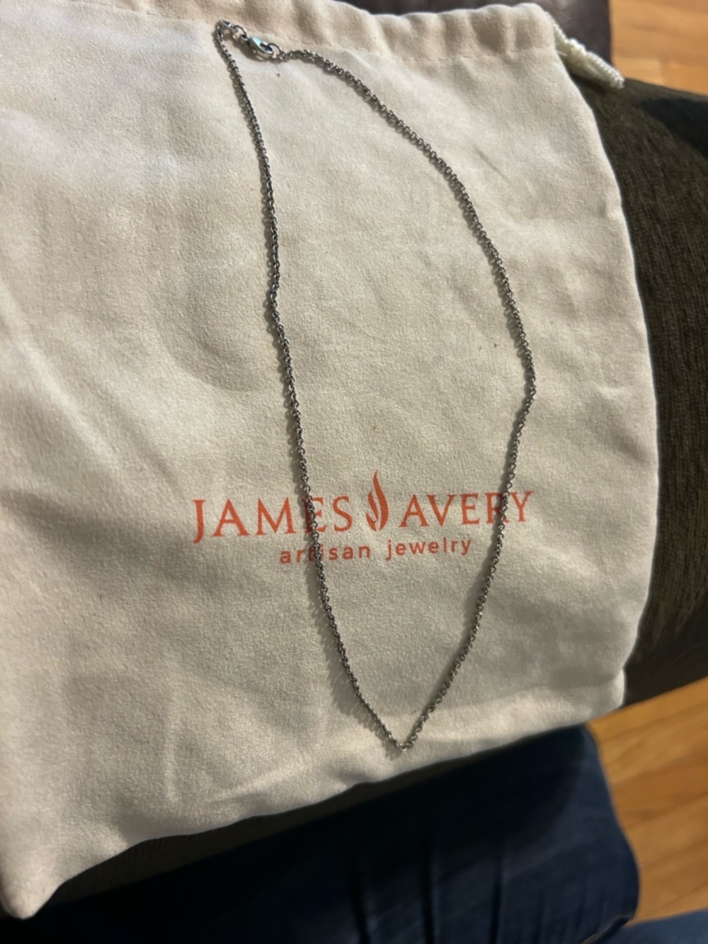 James Avery Sterling Silver Rope Chain Necklace - Silver - Picture 4 of 4